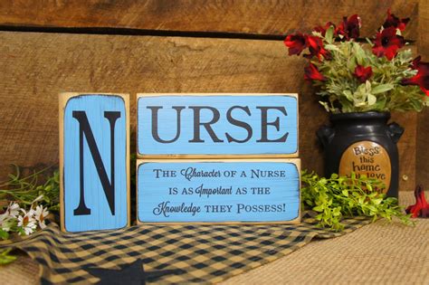 Nurse The character of a nurse is as Important as the | Etsy