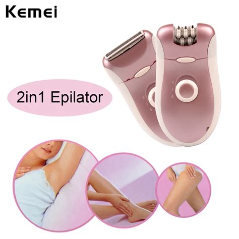 Kemei V Rechargeable Lady Shaver Razor Depilatory Electric