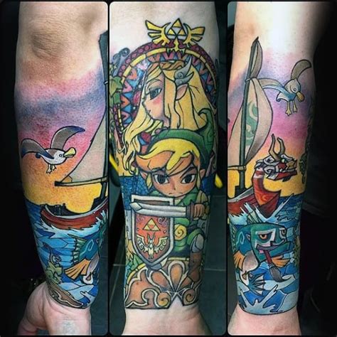 90 Zelda Tattoos For Men Cool Gamer Ink Design Ideas