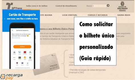 Como Solicitar O Bilhete Nico Personalizado Guia R Pido