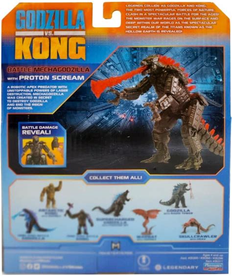 Godzilla Vs Kong Monsterverse Movie Series Figura De Acci N De