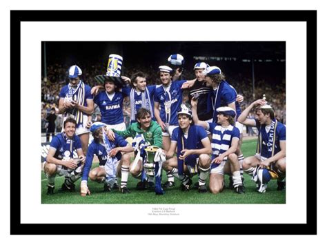 Everton Fc Fa Cup Final Team Photo Memorabilia Etsy