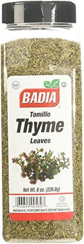 Badia Spices Inc Spice Thyme Leaves Whole Ounce Pack Of