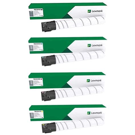 Lexmark C Hk High Capacity Toner Value Pack B C M Y Tonergiant