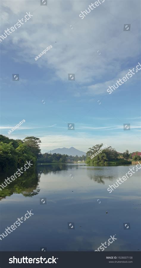 Situ Cikaret Citatah Near Cibinong Bogor Stock Photo