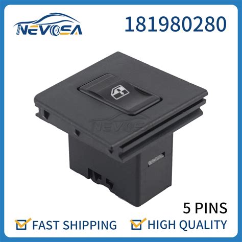 Nevosa EN980G 181980280 Power Window Control Switch Button For FIAT