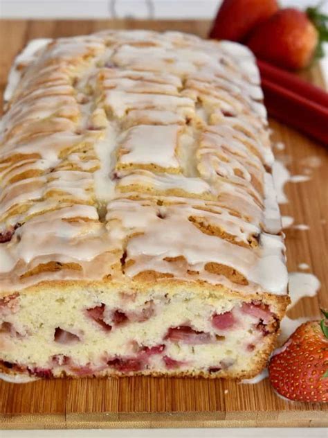 Strawberry Rhubarb Bread This Delicious House