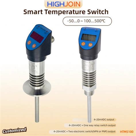 Ma Output Temperature Measure Pnp Npn Relay Ouput Clamp Thread