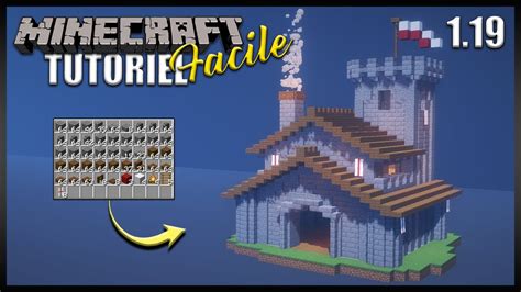 Tuto Chateau Facile En Survie Sur Minecraft En Liste Des Blocs