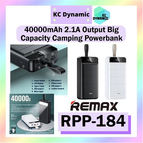 Remax Leader Series Rpp Mah A Output Power Bank High Big