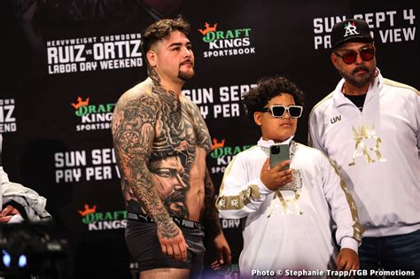 Andy Ruiz Jr Vs Luis Ortiz Weigh In Results Boxing News