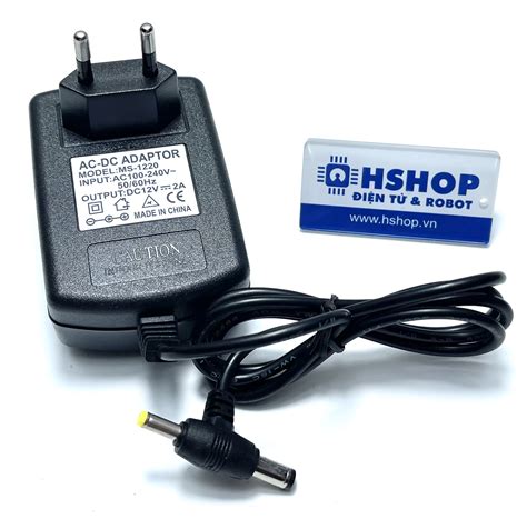 Nguồn Power Adaptor Ac Dc 12v 2a Hshopvn