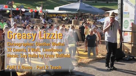 Linedance Greasy Lizzie Demo Teach YouTube