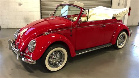 Volkswagen Beetle Convertible Fully Restored For Sale Now Youtube