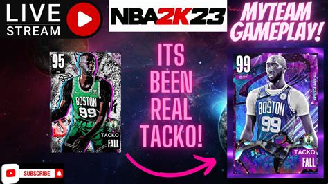 Live Gameplay In Nba K Myteam Endgame Tacko Is Here Road To