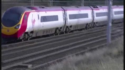 Virgin Pendolino Class 390 9 Car Basford Hall Junction Casey Lane