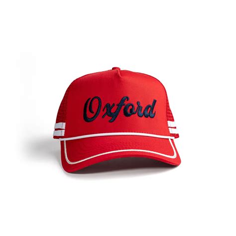 Oxford Trucker Hat – Hovi Dry Goods