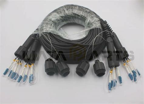 Lc Lc Upc Sm Tpu Field Armored Fiber Cable Strand Fiber Optic Patch