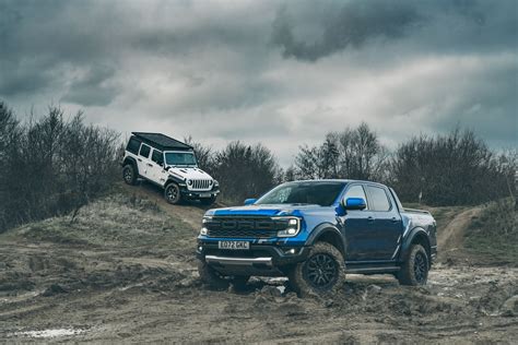 Ultimate Off Road Showdown Ford Ranger Raptor Takes On Jeep Wrangler