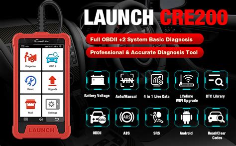 Amazon Ver Launch Creader Elite Obd Scanner Code