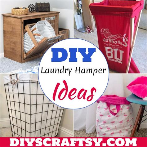 19 Diy Laundry Hamper Ideas Diyscraftsy