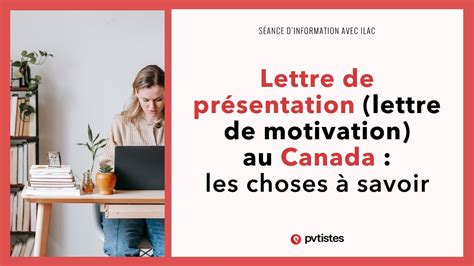 Lettre De Pr Sentation Lettre De Motivation Au Canada Qu Bec