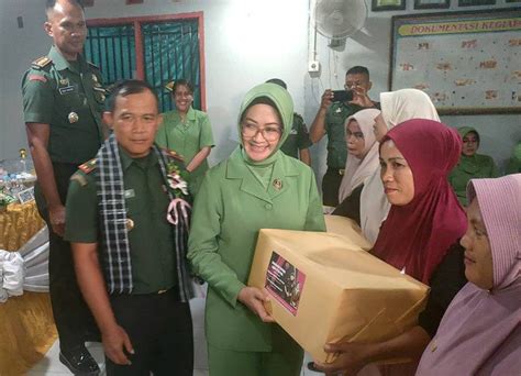 Danrem Kunjungi Polman Bertemu Petani Hingga Serahkan Bantuan Stunting