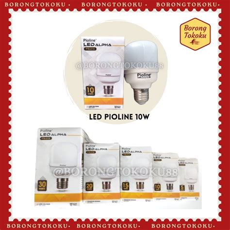 Jual Lampu Led Bohlam Kapsul Pioline Alpha W Shopee Indonesia