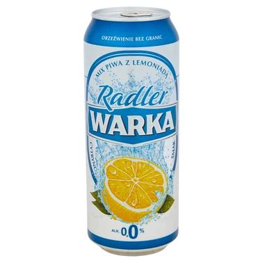 Warka Radler Piwo Bezalkoholowe Z Lemoniad O Smaku Cytrusowym Ml