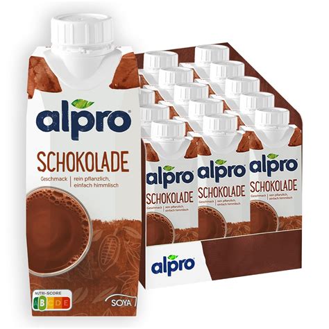 Alpro Sojadrink Mit Schokoladengeschmack Pflanzlicher Drink Vegan