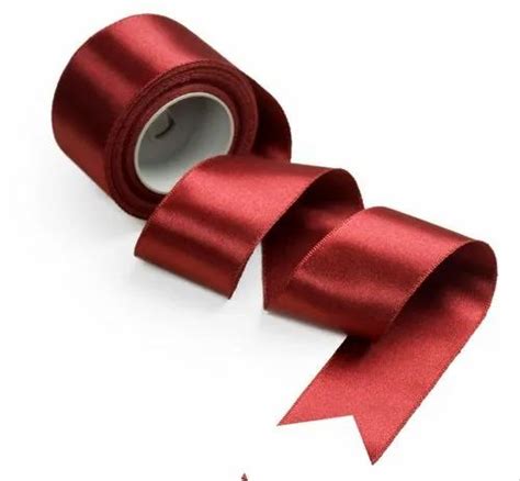 Polyester Red Satin Ribbons At Rs Meter In Bengaluru Id