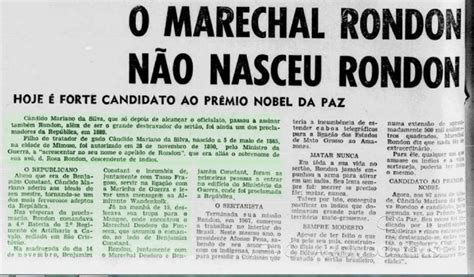 Acontecimentos Históricos Do Dia 15 De Novembro Memória Rondonense