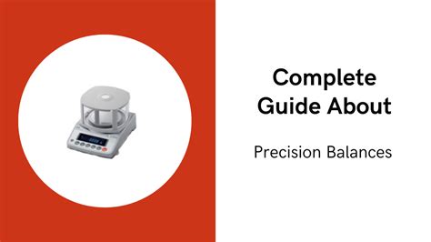 Complete Guide About Precision Balance That Fits Your Application Jadesci