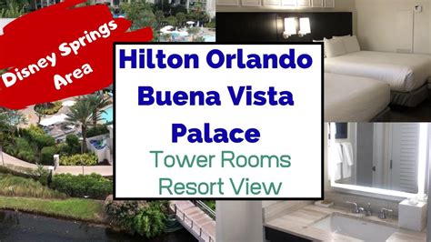 Hilton Orlando Buena Vista Palace One Bedroom Suite Resort View