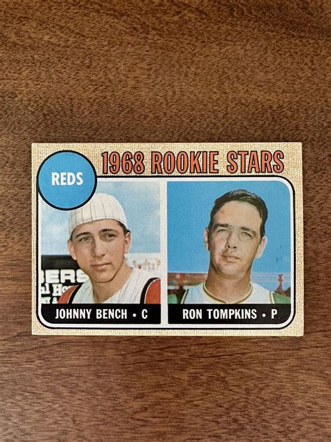 Topps Johnny Bench Rookie Card Ebay