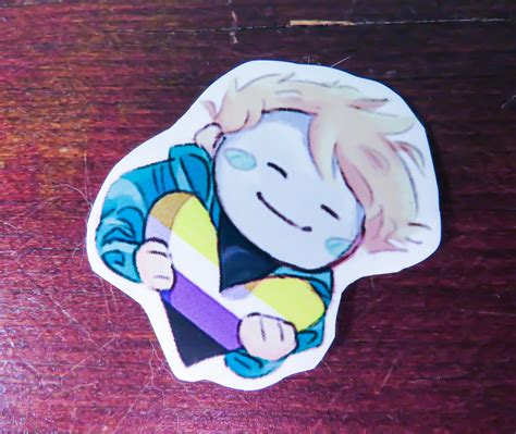 Dream Smp Dream Pride Sticker Bi Gay Trans Nb Pan Ace Etsy