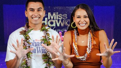 Miss Hawaii 2023 Star Dahl Thurston Ask Kamaka Miss Hawaii On Stage Questions Youtube