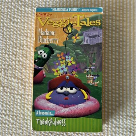 Veggietales Madame Blueberry A Lesson In Thankfulness Vhs 1999 Christian 45986021311 Ebay