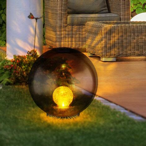 Luci Solari A Sfera Per Giardino Luci Solari Da Giardino A LED Rotonde