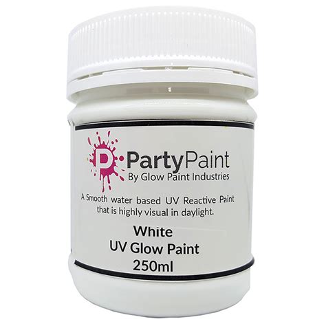 Snow White UV Glow Paint