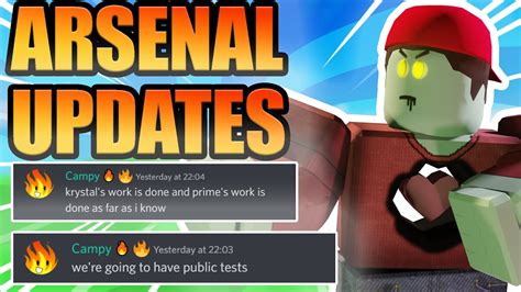 ARSENAL RELOADED EXCLUSIVE UPDATES Roblox Arsenal YouTube