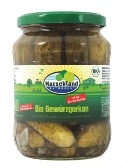 Marschland Gew Rzgurken Bio Naturpur Shop