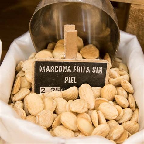 Almendra Marcona Frita Sin Piel Bowl Vegetal