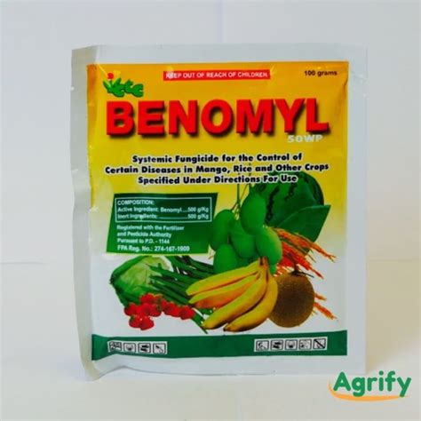 Benomyl 50WP Systemic Fungicide 100grams Lazada PH