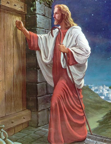 Jesus Knocking At The Door Painting At Explore