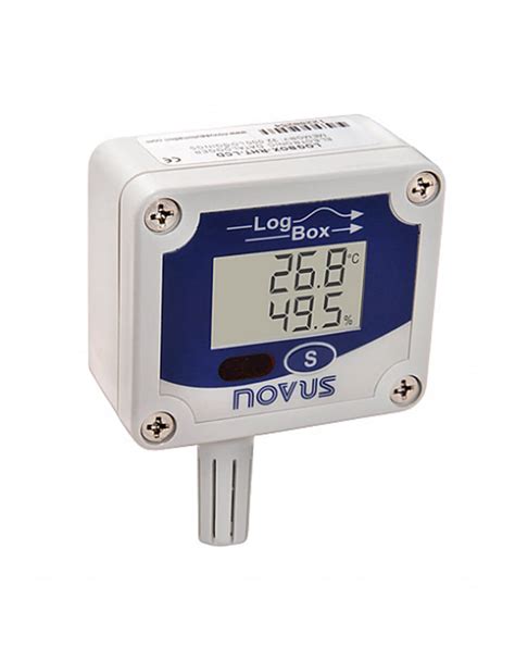 Portable Humidity And Temperature Datalogger Rht Lcd Novus