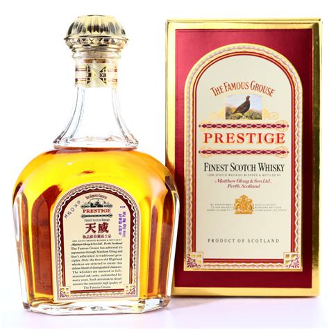 Famous Grouse Prestige Whisky Auctioneer