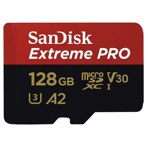 Memoria Microsd Sandisk Extreme Pro 128gb U3 C10 4k 170mbs Éxito