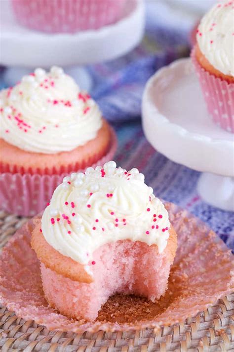 Pink Champagne Cupcakes With Cream Cheese Frosting The Suburban Soapbox