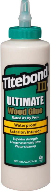 Titebond Iii Ultimate Wood Glue 16oz 473ml Classic Hand Tools Limited